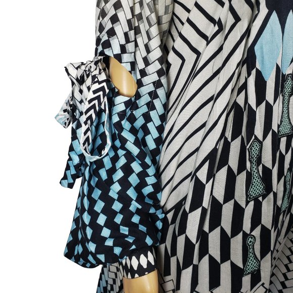 Almirah by Junaid Jamshed Ready-Made 1PC Linen Kurti/Tunic/Kameez/Shirt Small 43 - Picture 6 of 8